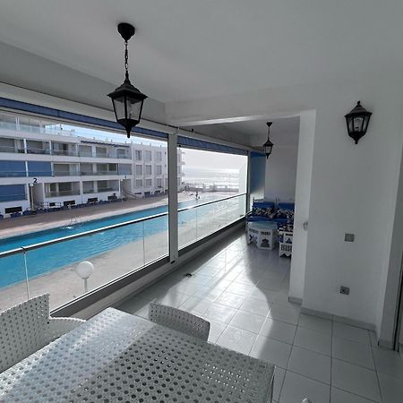 Apartment Sea View With Pool Aourir Buitenkant foto
